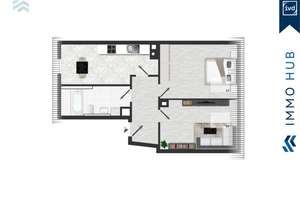 ++ Möblierte 2-Zimmer-Wohnung im amerikanischen Stil zum Sofortbezug ++ – Die vollständige Adresse der Immobilie erhältst du vom Anbieter., 4318 Anger-Crottendorf, Leipzig – Vorschaubild 14