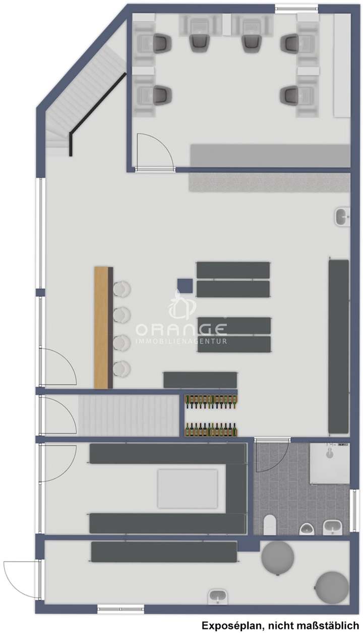 05 Grundriss NG2 EG Büro & Lag