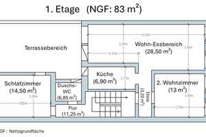 Günstiges Reihenhaus 143m² mit 5 Zimmern & vermieteter Arztpraxis 176m² als Kapitalanlage – Geilenkirchenerstraße 450, 52134 Aachen (Kreis) – Vorschaubild 42