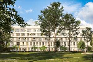 4-Zi-Whg. mit großem Wohn- u. Esszimmer mit Parkblick, 2 Tageslichtbäder und Balkon – Franz-Heubl-Straße 1, 81735 Waldtrudering, München – Vorschaubild 2