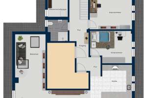 Maisonette-Dachgeschosswohnung im Heusteigviertel mit privatem Liftzugang, Dachterrasse und Garage – Die vollständige Adresse der Immobilie erhältst du vom Anbieter., 70180 Heusteigviertel, Stuttgart – Vorschaubild 24