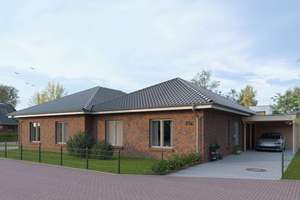 Moderne Doppelbungalowhälfte im ruhigen Apen – Die vollständige Adresse der Immobilie erhältst du vom Anbieter., 26689 Apen – Vorschaubild 2