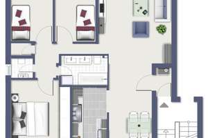 Stilvoll modernisierte 4-Zimmer-Eigentumswohnung in ruhiger Lage von Duisburg-Bergheim – Die vollständige Adresse der Immobilie erhältst du vom Anbieter., 47228 Hochemmerich, Duisburg – Vorschaubild 11