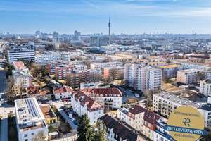 Gemütlicher Altbau direkt am Park. Helle 3-Zi-Whg mit großer Wohnküche & Balkon zum ruhigen Innenhof – Die vollständige Adresse der Immobilie erhältst du vom Anbieter., 80993 Alt-Moosach, München – Vorschaubild 23
