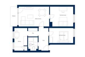 Bezugsfreie und sanierte 3-Zimmer Wohnung in grüner Lage von Mülheim an der Ruhr – 45475 Dümpten, Mülheim an der Ruhr – Vorschaubild 18
