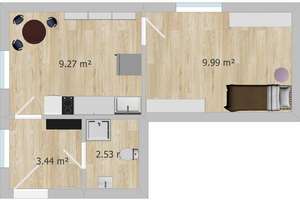 1 Zimmerwohnung in Braunschweig Lehndorf  – In den Rosenäckern 39, 38116 Lehndorf-Watenbüttel, Braunschweig – Vorschaubild 10