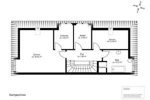 Attraktive Neubau-Doppelhaushälfte mit Westausrichtung – Die vollständige Adresse der Immobilie erhältst du vom Anbieter., 22609 Osdorf, Hamburg – Vorschaubild 8