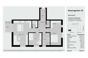 Großzügige 3-Zimmer-Neubauwohnung mit Südwest-Balkon – Hasengartenstr. 15, 65189 Südost, Wiesbaden – Vorschaubild 8