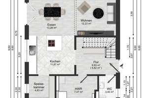 Neubau trifft Natur – Einfamilienhaus mit hochwertiger Ausstattung – Die vollständige Adresse der Immobilie erhältst du vom Anbieter., 21493 Talkau – Vorschaubild 12