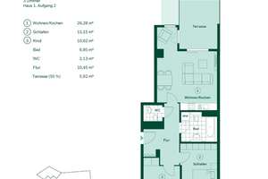 ****Neubau 2021*****Wohnen im Zentrum*****Tiefgarage**** – Pfaffendorfer Straße 7, 4105 Zentrum-Nordwest, Leipzig – Vorschaubild 6
