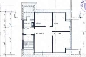 Moderne ruhige 3-Zimmer-Wohnung mit Einbauküche, Garage, Keller – Ruschgraben 53, 76139 Hagsfeld, Karlsruhe – Vorschaubild 2