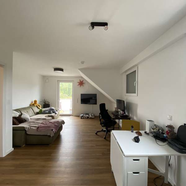 *** Wohnung im energieeffizienten Neubau aus 2022 - mit Balkon -  Aussicht ins Grüne ***