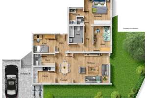 Seltene Gelegenheit! Interessante 4 Zimmer-Wohnung in Korntal-Münchingen! – Die vollständige Adresse der Immobilie erhältst du vom Anbieter., 70825 Korntal-Münchingen – Vorschaubild 3