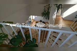 Tauschwohnung: Maisonette mit 2 Balkonen autofreie Anlage gegen kleiner