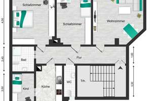 Balkon, EBK und Stellplatz | Top-Lage! – Albertstraße 1, 4420 Markranstädt – Vorschaubild 12