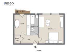 Kompakte 1-Zimmer-Wohnung mit Balkon in Berlin-Reinickendorf – Die vollständige Adresse der Immobilie erhältst du vom Anbieter., 13407 Reinickendorf (Ortsteil), Berlin – Vorschaubild 10