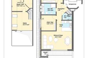 Courtagefrei: Helle und zentral gelegene DG-Maisonette-Wohnung mit Galerie und Sonnenterrasse – Die vollständige Adresse der Immobilie erhältst du vom Anbieter., 22391 Wellingsbüttel, Hamburg – Vorschaubild 31