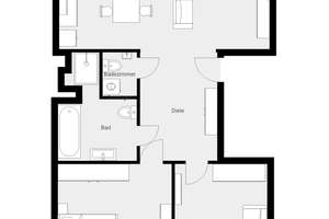 Nachmieter gesucht für sanierten Altbau in Düsseldorf-Derendorf  – Die vollständige Adresse der Immobilie erhältst du vom Anbieter., 40476 Derendorf, Düsseldorf – Vorschaubild 7