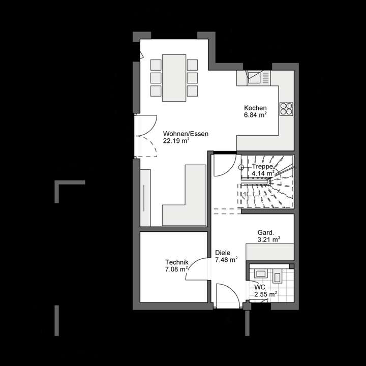 Grundriss EG