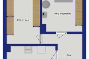 Entwicklungsfähige Doppelhaushälfte mit Garten in Bonn-Oberkassel-Nord frei ab August – Die vollständige Adresse der Immobilie erhältst du vom Anbieter., 53227 Oberkassel, Bonn – Vorschaubild 14