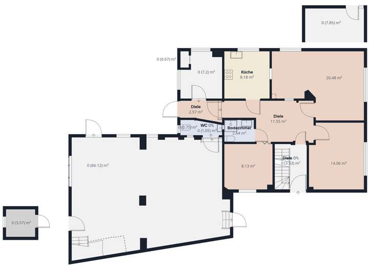 S&P | Grundriss Erdgeschoss