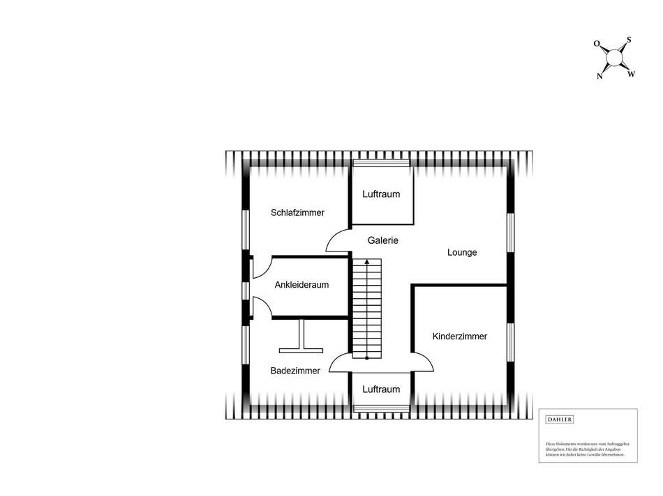 Grundriss Dachgeschoss