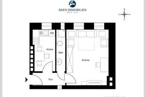 VERMIETET! PROVISIONSFREI! Schöne 1-Zimmer-Wohnung im Samariterviertel! *Sehr zentrale Lage* – Rigaer Str. 39, 10247 Friedrichshain, Berlin – Vorschaubild 3