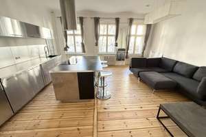 Bezugsfreie, möblierte und frisch renovierte 2 Zimmer Altbau-Wohnung mit Balkon - am Ku´Damm – Die vollständige Adresse der Immobilie erhältst du vom Anbieter., 10711 Halensee, Berlin – Vorschaubild 2