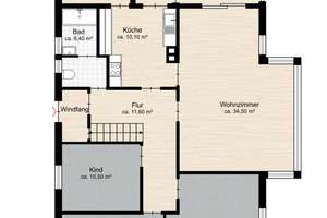 Einfamilienhaus in ruhiger Lage – bereit für Ihre Ideen – Die vollständige Adresse der Immobilie erhältst du vom Anbieter., 30627 Misburg-Nord, Hannover – Vorschaubild 11