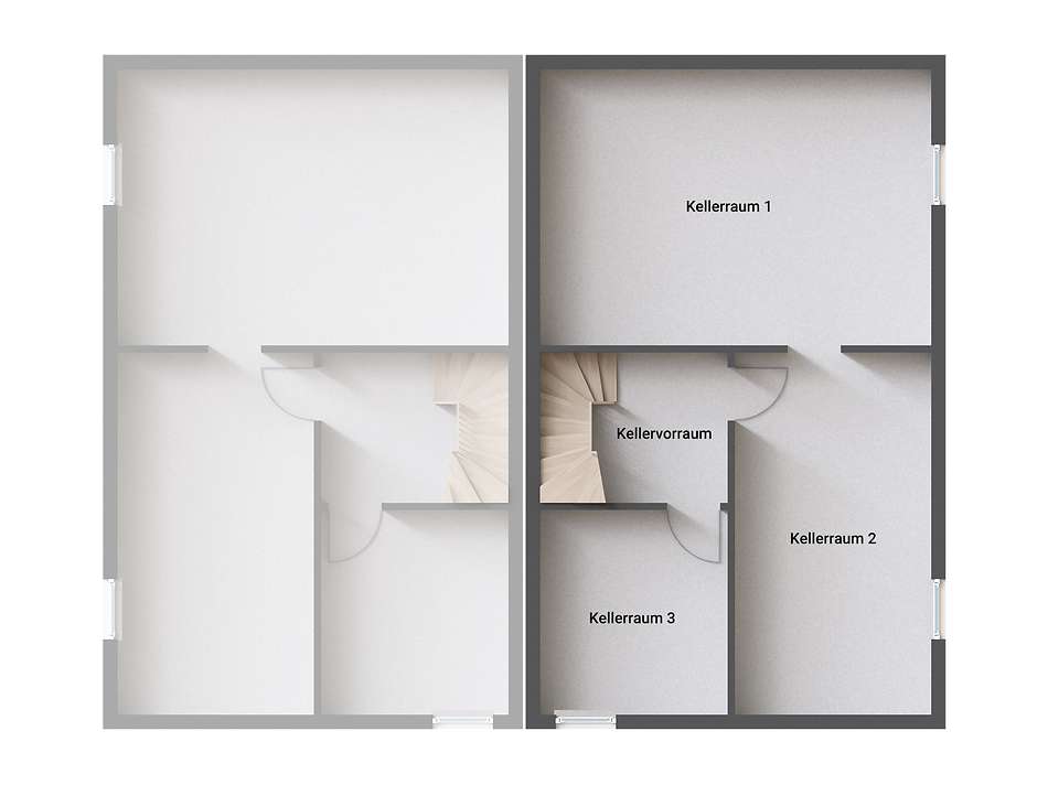 Grundriss SW Keller