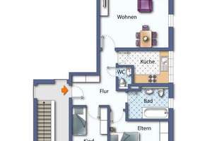 Begehrte Lage! Vermietete 3-Zimmer-Wohnung mit Terrasse und Stellplatz in parkähnlicher Wohnanlage – Die vollständige Adresse der Immobilie erhältst du vom Anbieter., 1309 Blasewitz (Stadtteil), Dresden – Vorschaubild 12