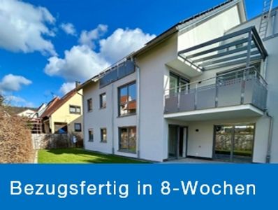 Elegante 3,5-Zimmer-Wohnung im Erdgeschoss mit 150 m² Gartenanteil - bezugsfertig in 8 Wochen