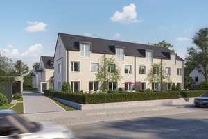NEUBAU: Großzügiges Reiheneckhaus in ruhiger Lage in Perlach