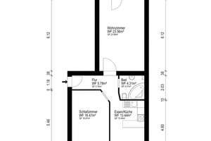 Helle und renovierte 2-Zimmer-Wohnung mit Aufzug und Einbauküche – Die vollständige Adresse der Immobilie erhältst du vom Anbieter., 13581 Wilhelmstadt, Berlin – Vorschaubild 12