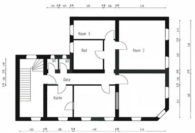 Helle, geräumige 4-5-Zimmer Wohnung in Wanheimerort Süd