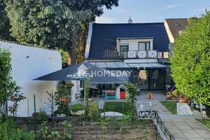 Zwei Einfamilienhäuser mit Garten, Terrasse, Balkon und Wintergarten auf 208 m²