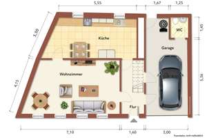 Eigenens Haus statt Wohnung: Reihenendhaus mit Garage und Innenhof zum Kauf in Münster-Sarmsheim – 55424 Münster-Sarmsheim – Vorschaubild 25