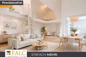 Licht, Raum und Galerie: Stilvolle Maisonette-Wohnung mit Westbalkon!