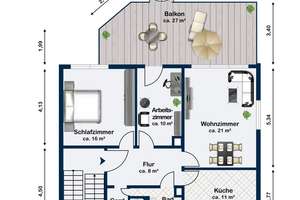 Großzügiges Zweifamilienhaus mit Gartenfreiraum – Familienleben neu erleben auf Erbpachtgrundstück – Die vollständige Adresse der Immobilie erhältst du vom Anbieter., 76189 Daxlanden, Karlsruhe – Vorschaubild 19
