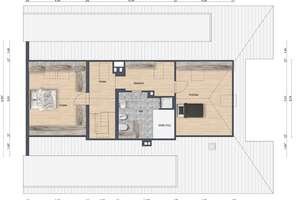 360° Rundgang: Stilvolle Maisonettewohnung mit vielen Extras: Dachterrasse, Sauna, Klimaanlage ... – Die vollständige Adresse der Immobilie erhältst du vom Anbieter., 42653 Gräfrath, Solingen – Vorschaubild 20