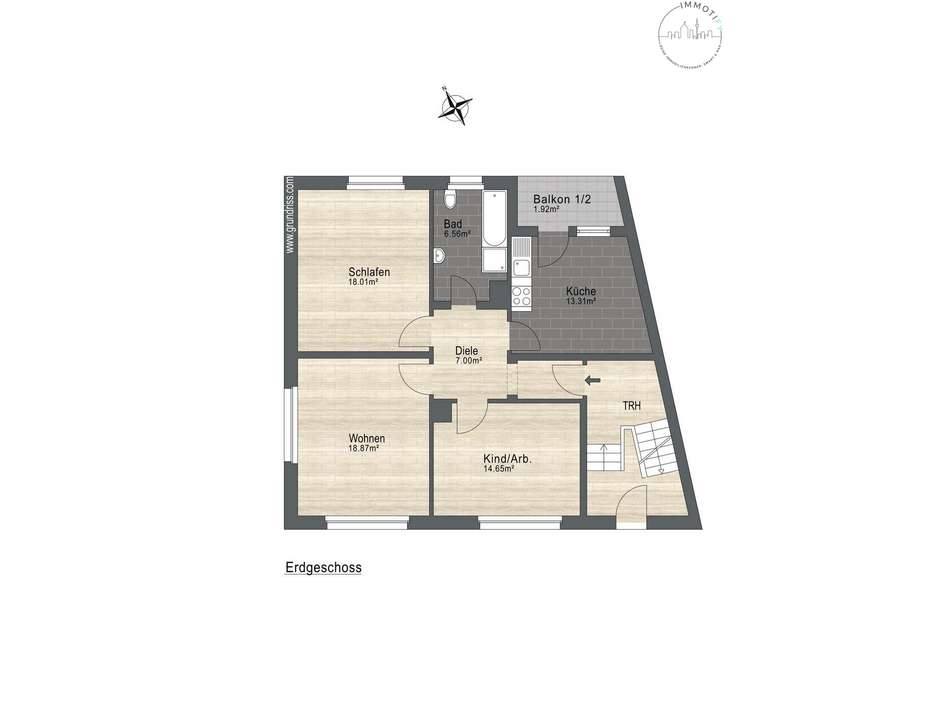 EG, Grundriss