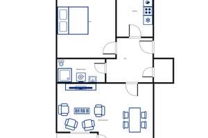 Nette Nachbarn gesucht: interessante 2-Zimmer-Wohnung – Kirchhainer Str. 26, 34127 Rothenditmold, Kassel – Vorschaubild 3