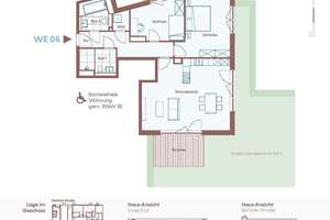 Urbanes Wohnen: 3-Zimmer-Neubauwohnung mit Terrasse & Gartenanteil – provisionsfrei – Berliner Straße 160, 10715 Wilmersdorf, Berlin – Vorschaubild 6