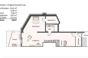 Wohnen. Arbeiten. Beides möglich. – Exklusives Apartment mit Doppelwidmung in Bogenhausen – Vogelweidestraße 5, 81677 Parkstadt, München – Vorschaubild 20