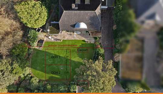Bild von Grundstück teilbar und zusätzlich bebaubar!