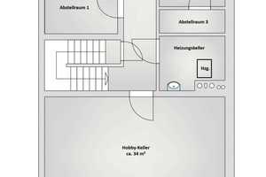Ruhiges EndRH mit gr. Vollkeller + Einzelgarage am Waldpark Marienhöhe in Blankenese – Hamburg – Vorschaubild 23