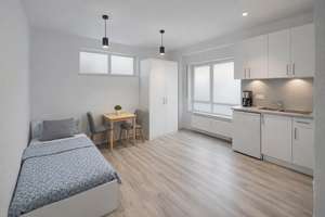 Dein eigenes Zuhause statt WG-Zimmer – modernes Mikroapartment mit Küche & Bad | Erstbezug |  WE 1