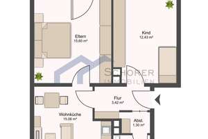 Schorer-Immobilien: Kapitalanlage mit Steuerpotenzial in Bestlage Augsburgs - solide vermietet und i – Die vollständige Adresse der Immobilie erhältst du vom Anbieter., 86199 Göggingen-Nordwest, Augsburg – Vorschaubild 13