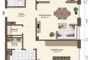 Bremerhaven - Zentrum // 3 Zimmer Wohnung in der Innenstadt – Die vollständige Adresse der Immobilie erhältst du vom Anbieter., 27568 Mitte, Bremerhaven – Vorschaubild 13