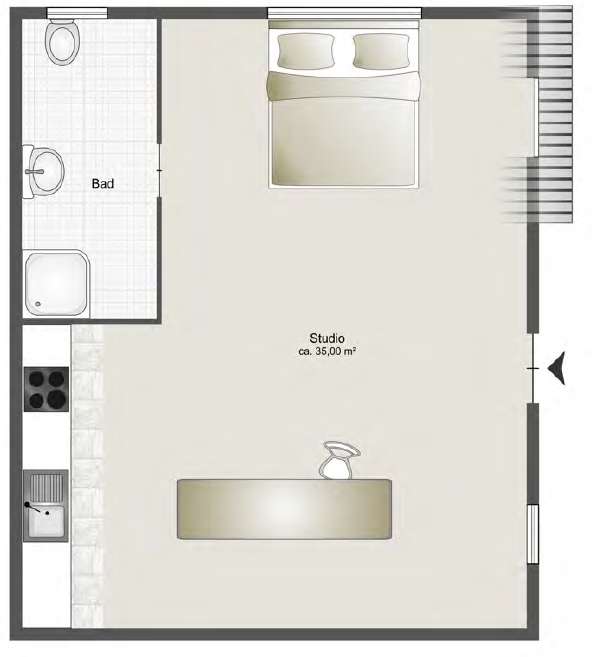 Grundriss Studio